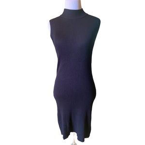 Ribbed knit sweater dress!